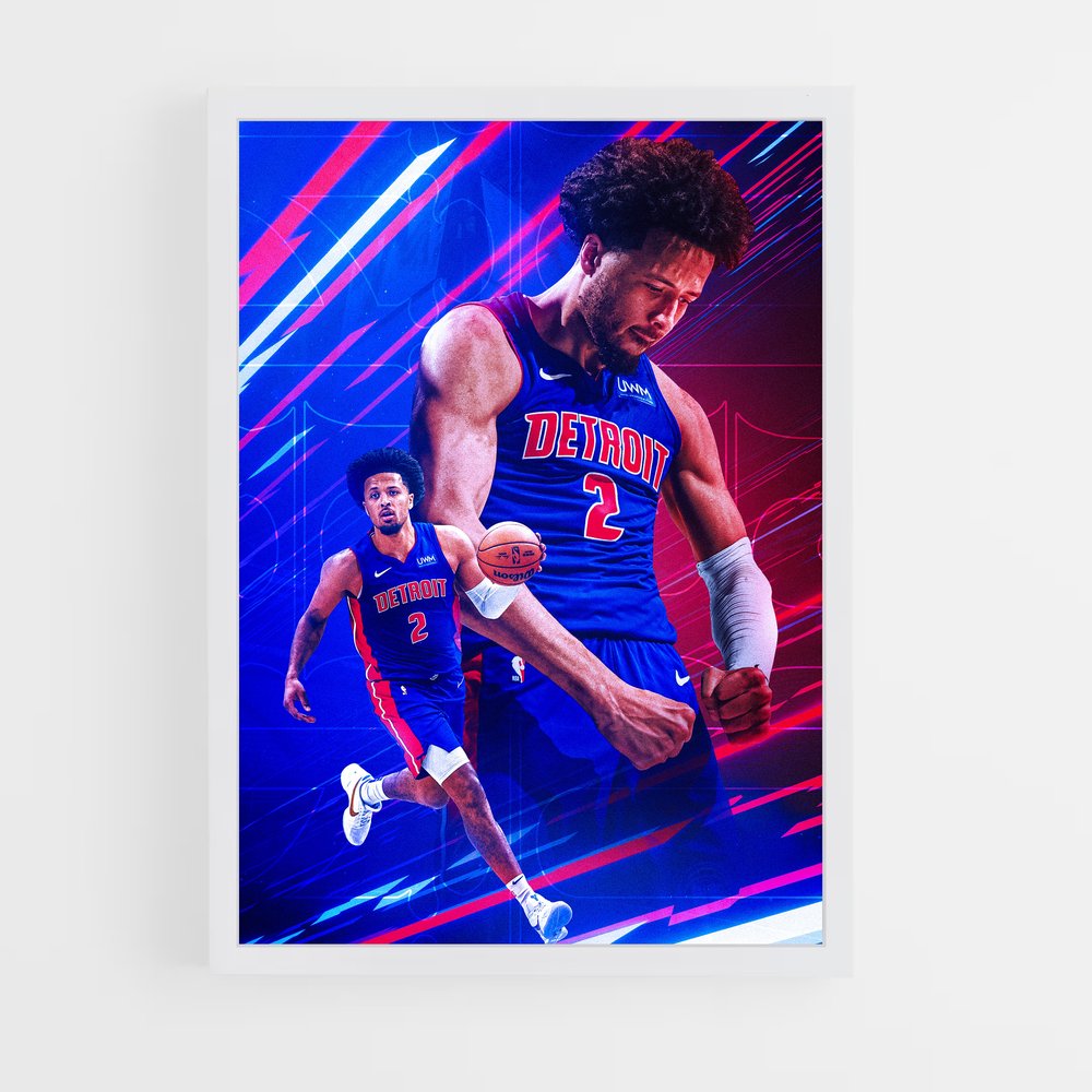 Poster Dunk Énergétique – affiche Basketball (vue 3)